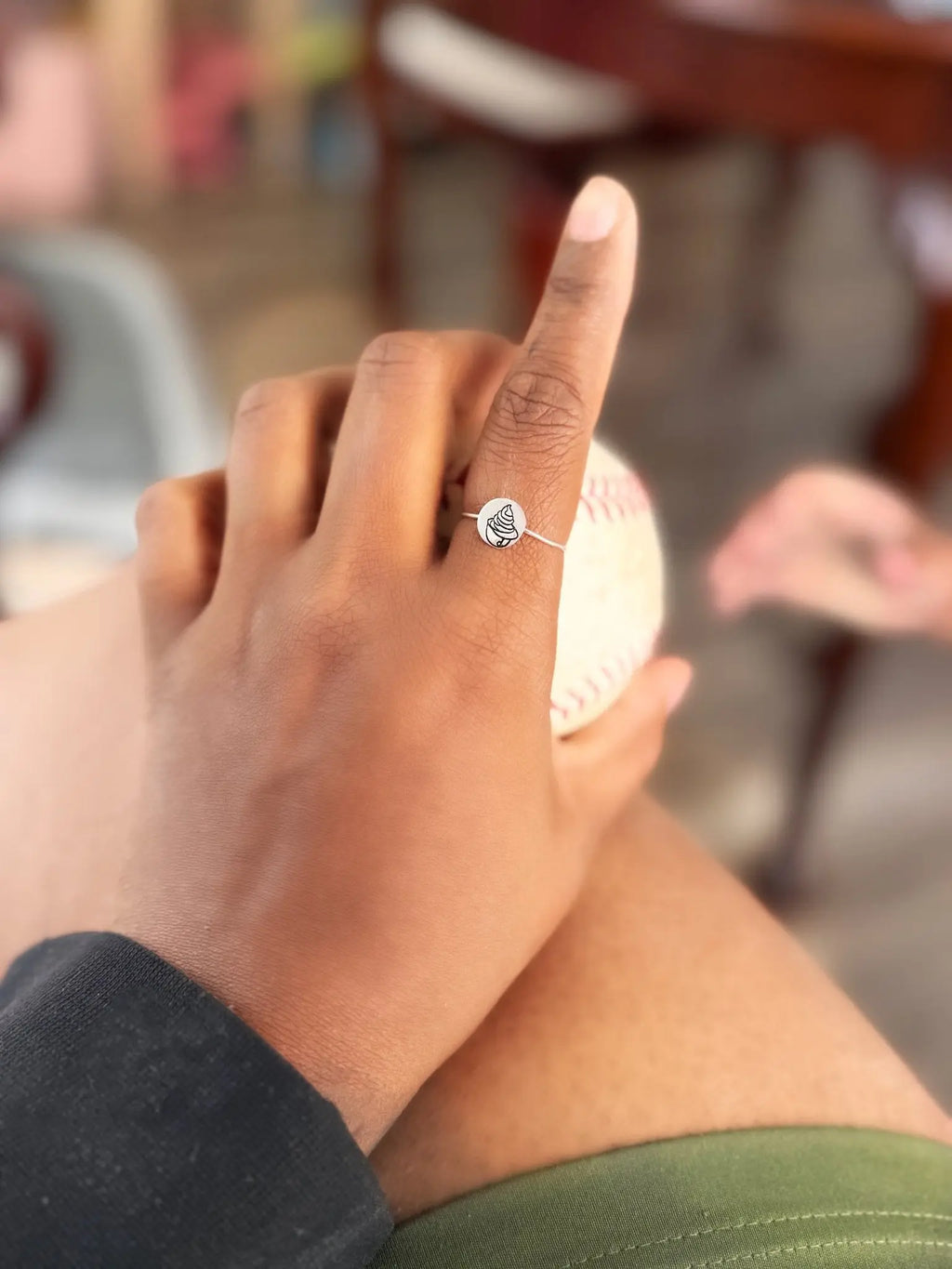 Phillies ice cream helmet 8mm ring 