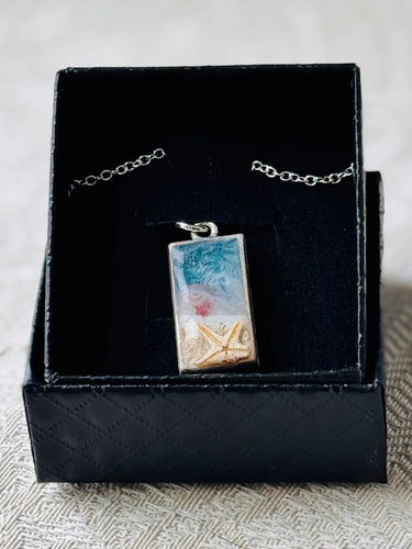 Ocean Tide Keepsake | Handmade Beach Pendant Necklace Pretty Weird