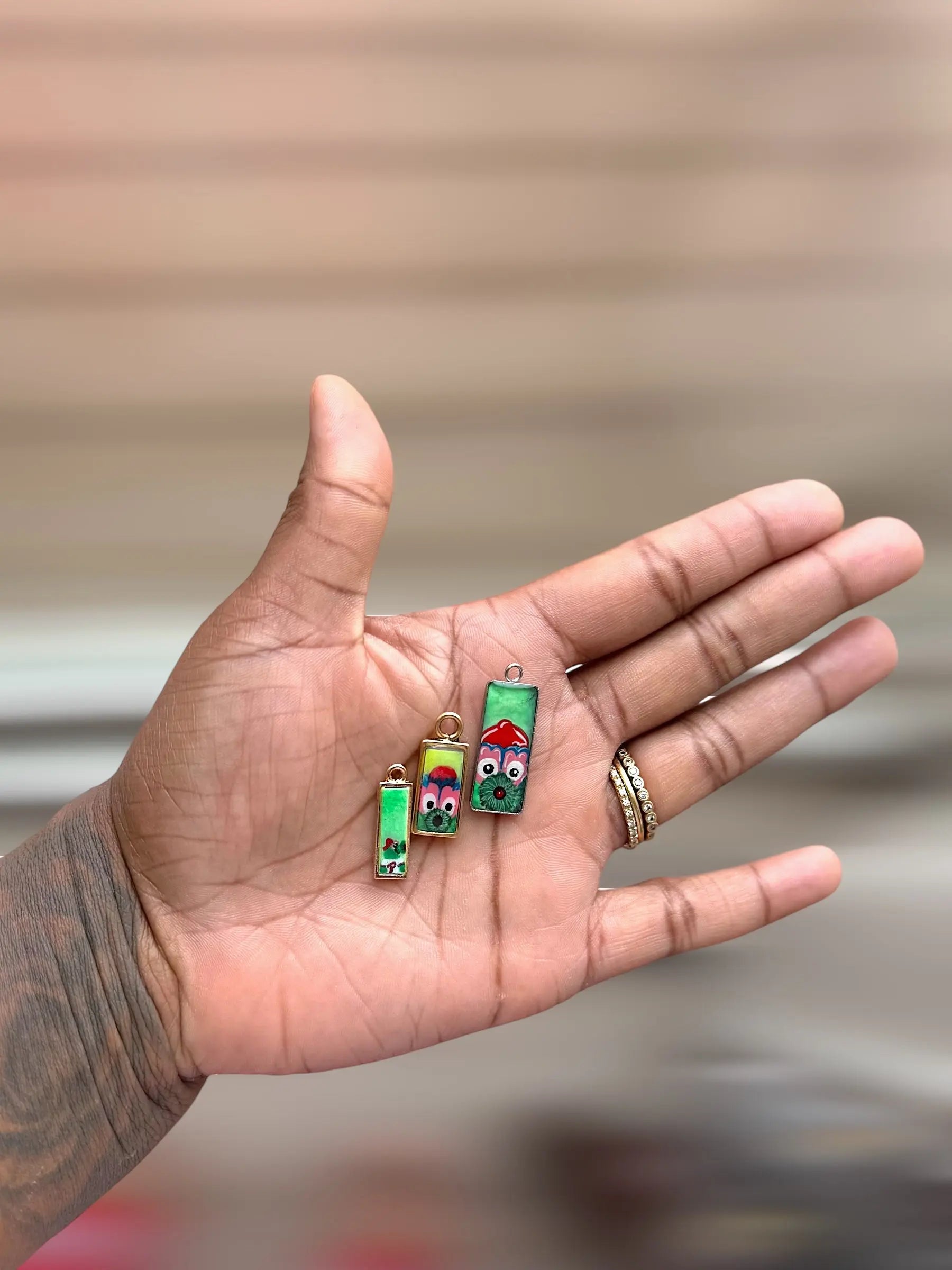 Mini Phillie Phanatic Pendant Necklace - Pretty Weird