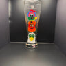 Philly Mascot Stack Pilsner Glass – Hand-Painted 20 oz Pretty Weird