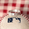 Sterling Silver Phillies "P" Ring | Limited Edition Pretty Weird
