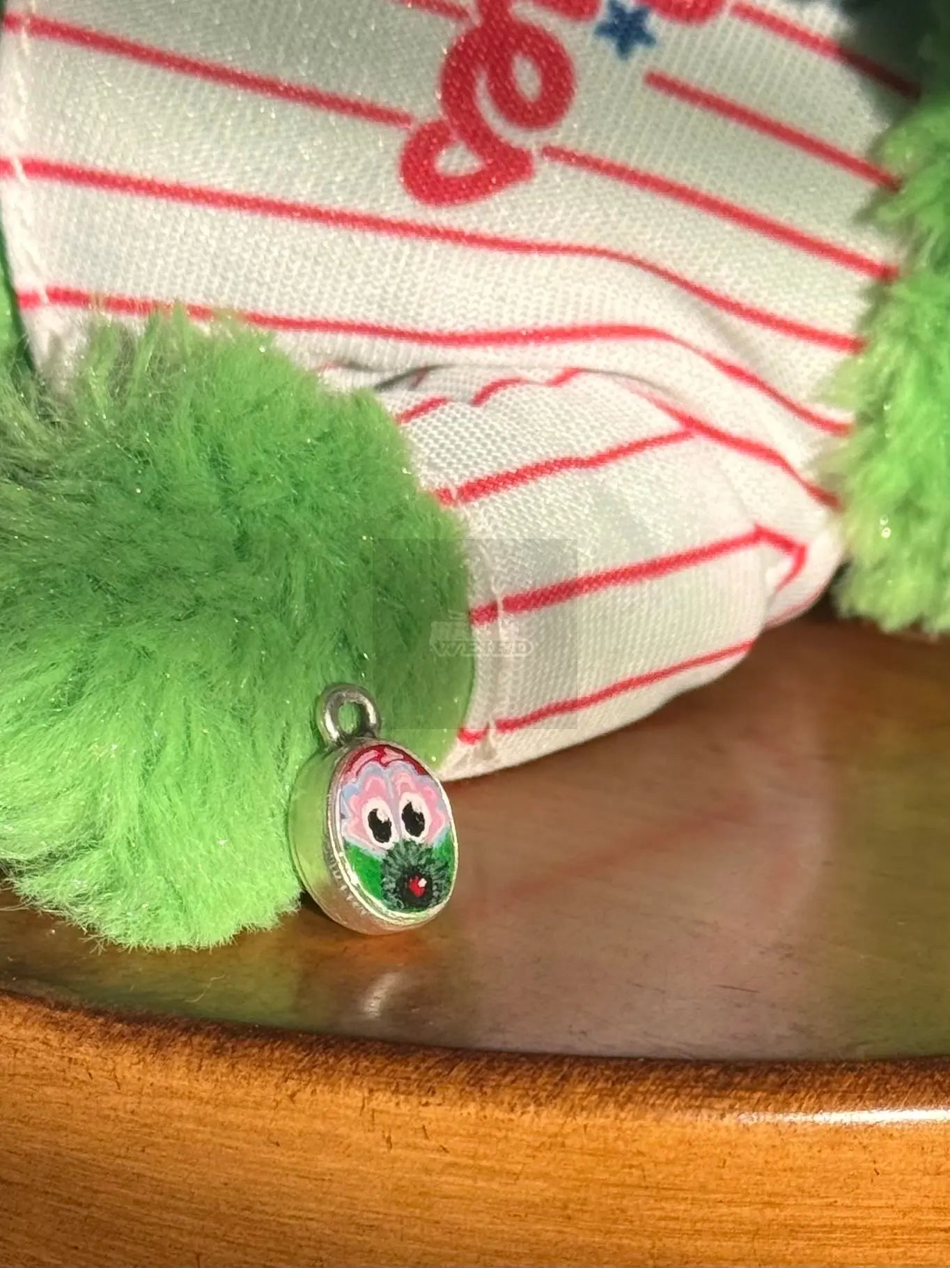 Tiny Oval Hand-Painted Phanatic Necklace Pretty Weird