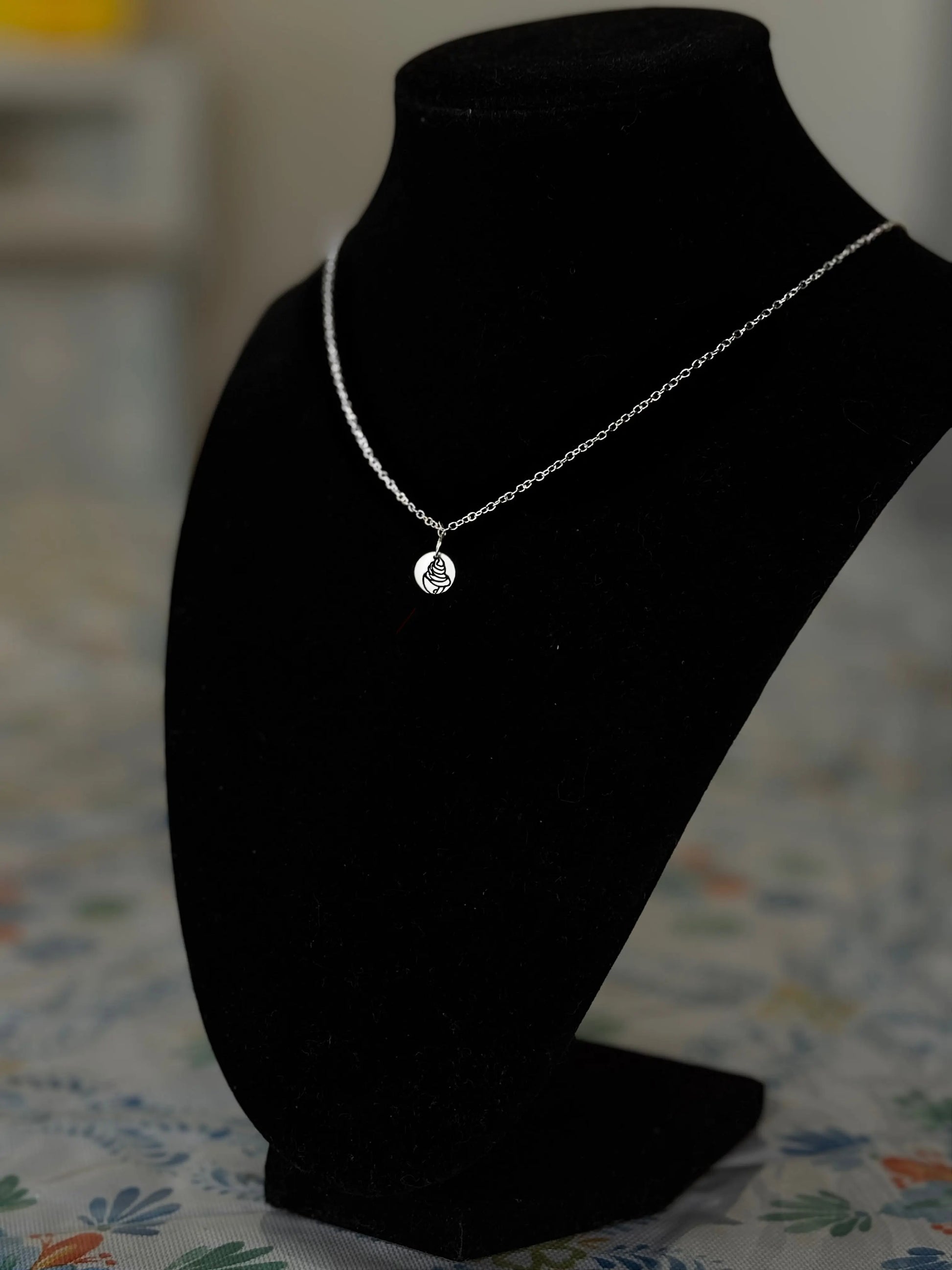 Tiny Tokens of Philly Love | Sterling Silver Engraved Necklaces Pretty Weird