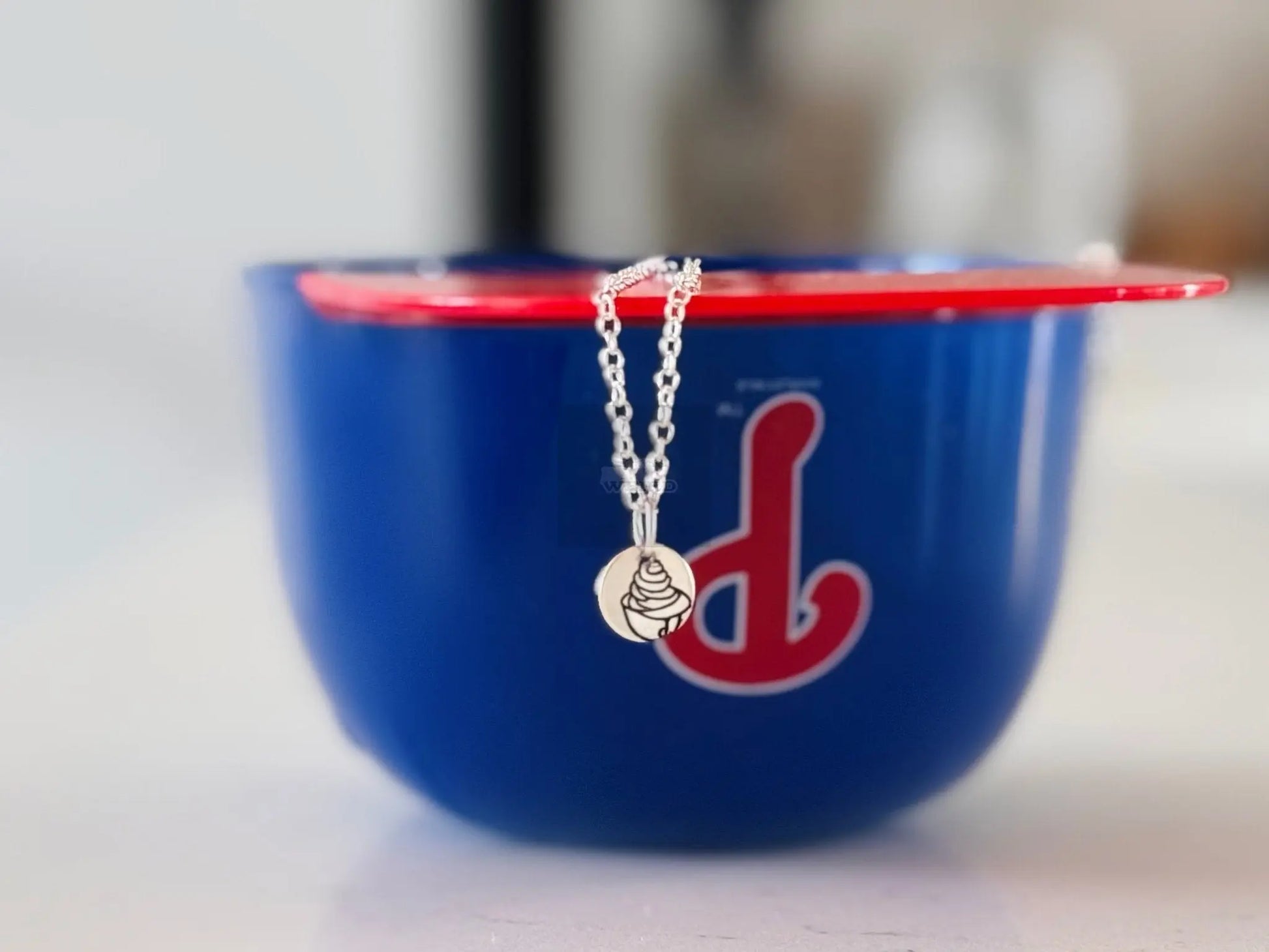 Tiny Tokens of Philly Love | Sterling Silver Engraved Necklaces Pretty Weird