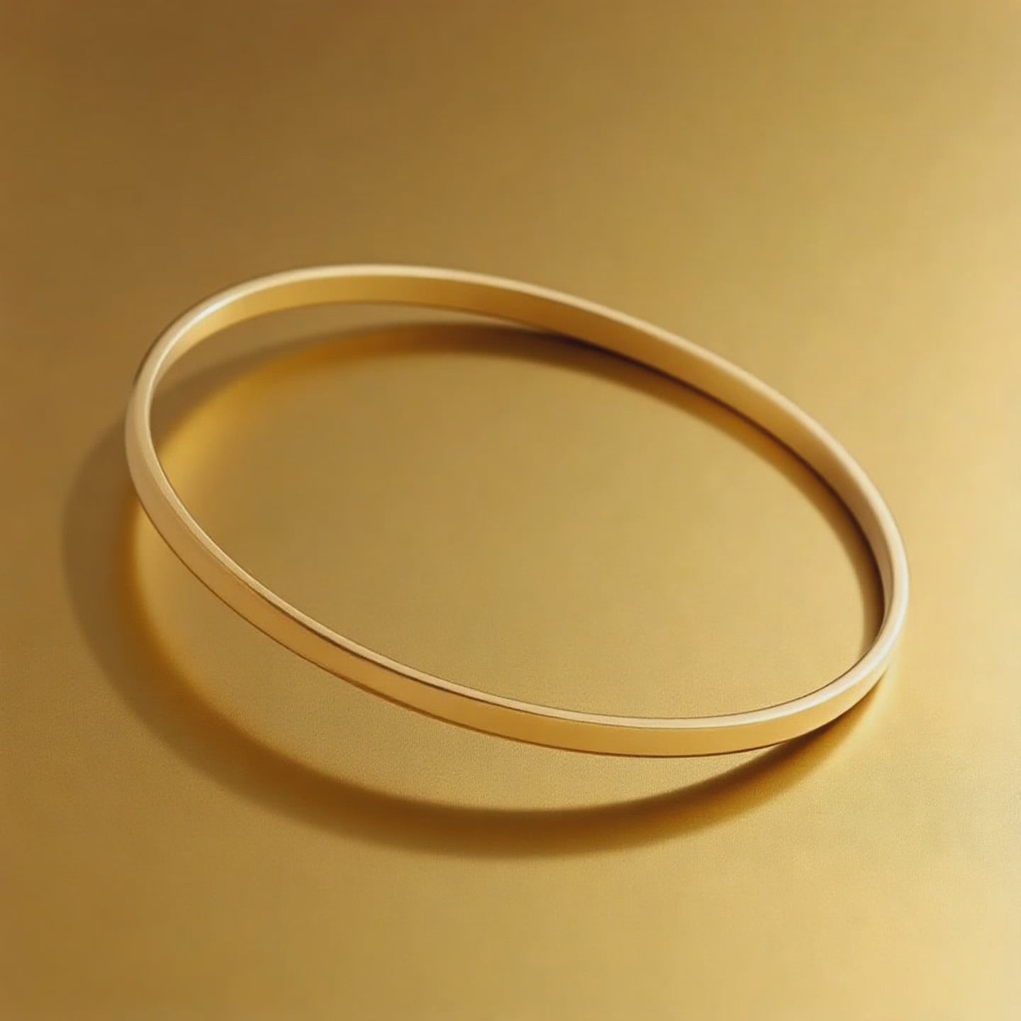 14K Gold Plated Sterling Silver Hand-Soldered Peeking Phanatic Charm Bangle